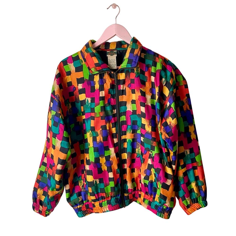 Vintage Silk Out Brook Windbreaker Jacket